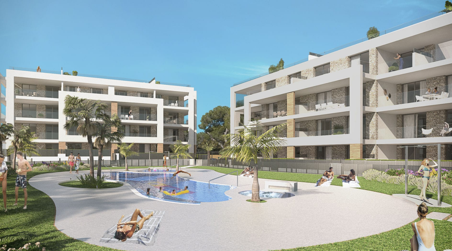 2 and 3 bedroom beach apartments and penthouses in Cala Marcel-Portocolom 2 and 3 bedroom beach apartments and penthouses in Cala Marcel-Portocolom